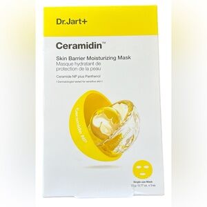 Dr Jart+ Ceramidin Skin Barrier Moisturizing Face Mask 5 pack